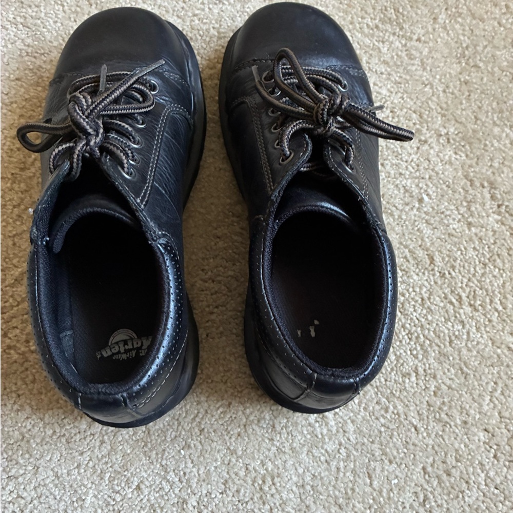 Dr. Martens Black Leather Flats